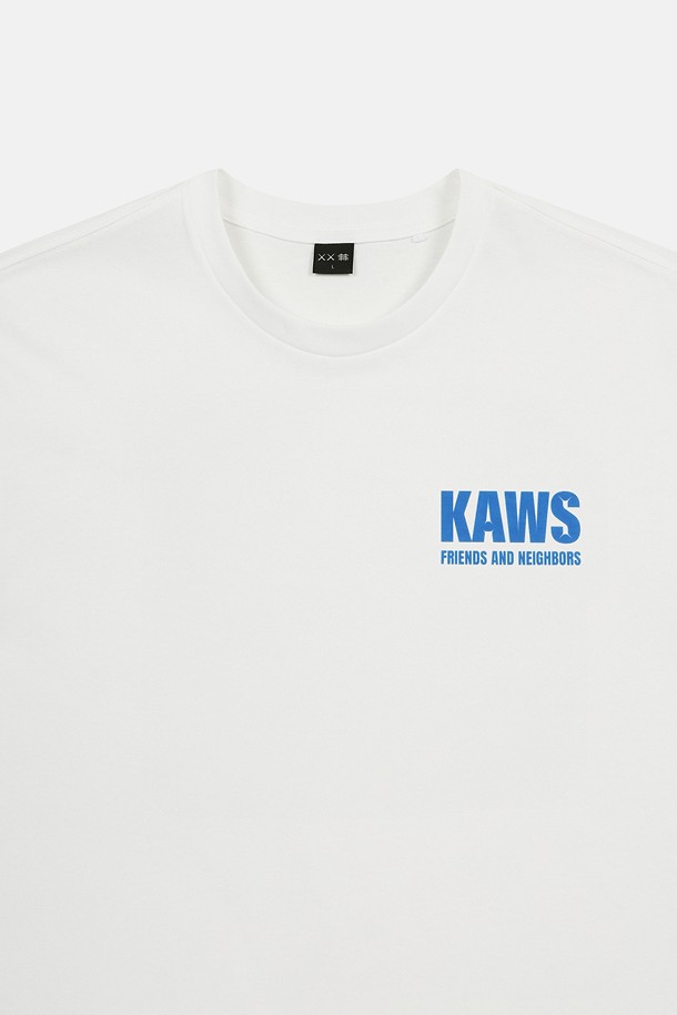 코오롱스포츠-의류 상의-[KAWS] 그래픽 티셔츠