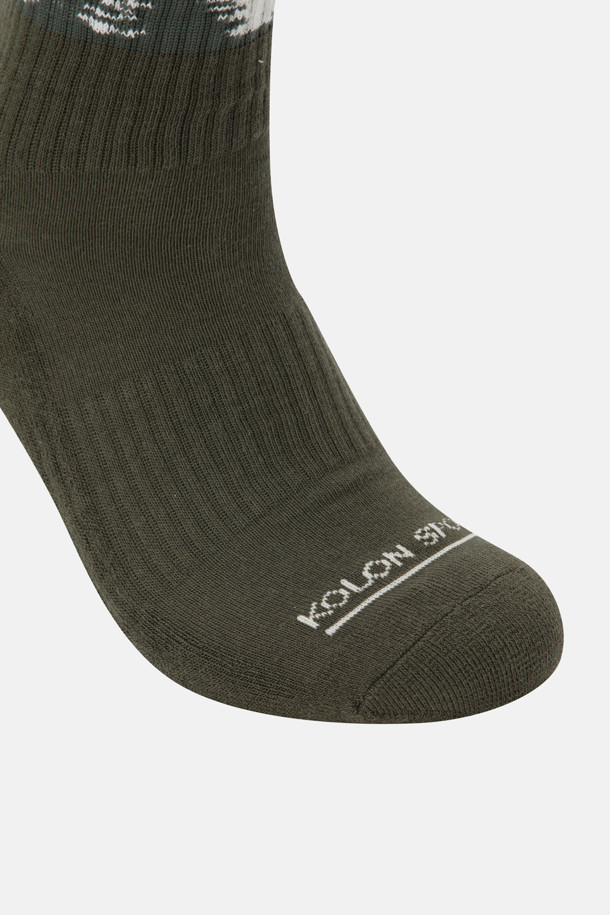 코오롱스포츠-용품 양말-남녀공용 문 나이트 크루 삭스