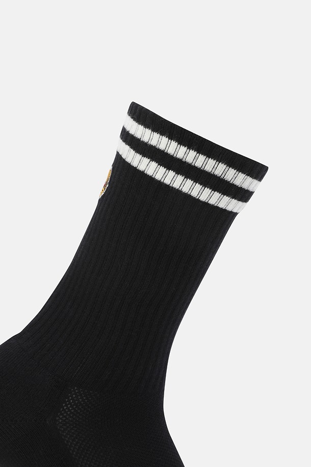 코오롱스포츠-용품 양말-[Seoul Exclusive] 남녀공용 자수 크루 삭스