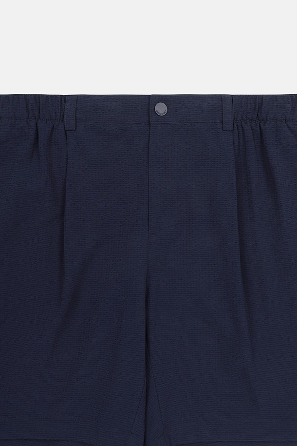 코오롱스포츠-의류 하의-남성 시어서커 5부 쇼츠 (SET-UP)