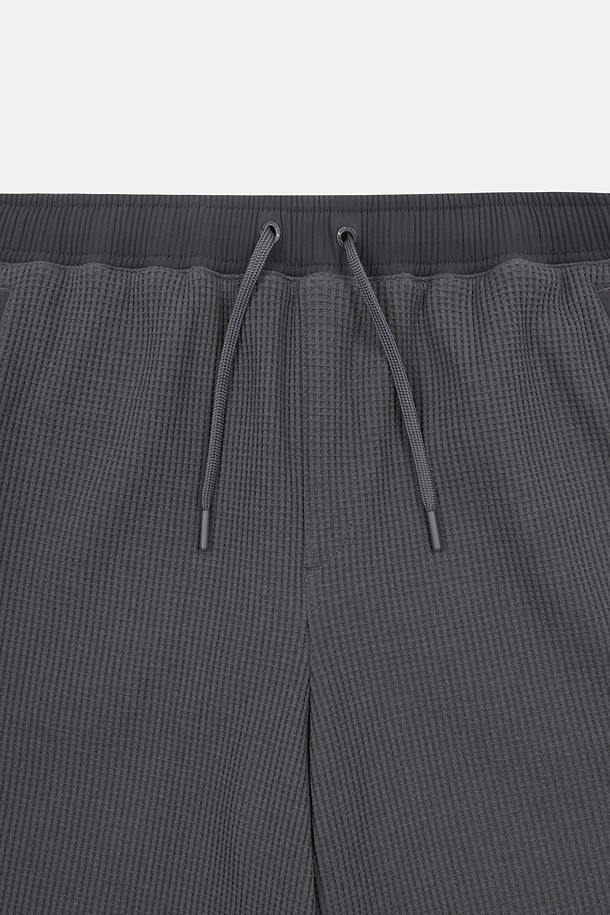 코오롱스포츠-의류 하의-남성 와플 6부 쇼츠 (SET-UP)