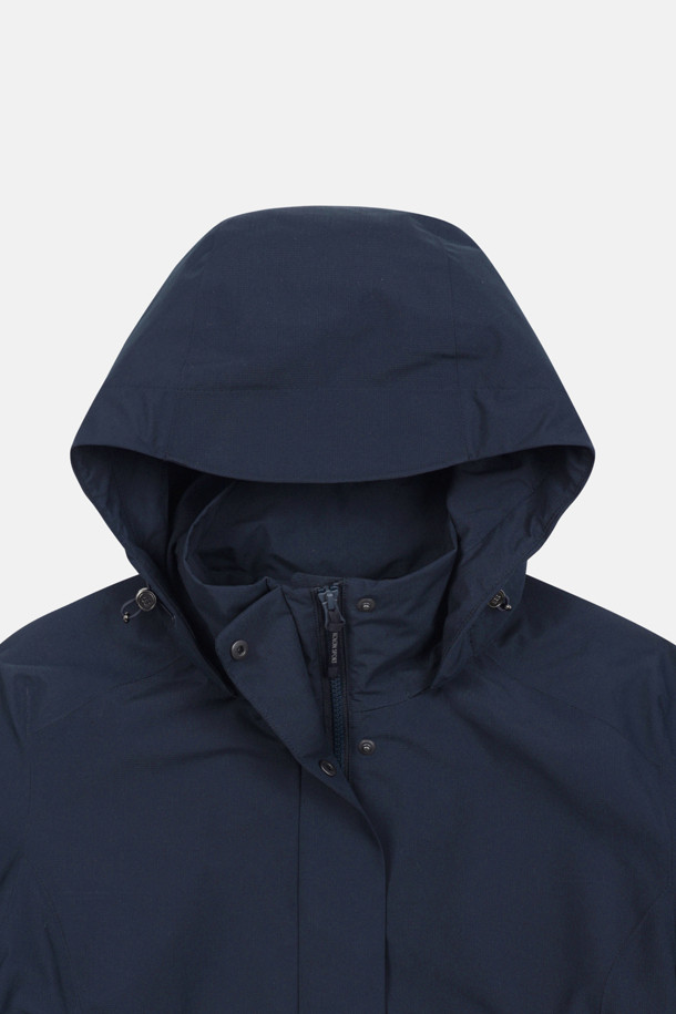 코오롱스포츠-의류 아우터-여성 웨더 2L 벨티드 후드 재킷