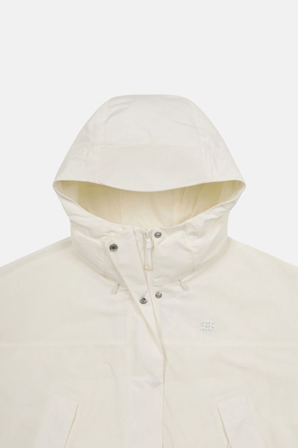 코오롱스포츠-의류 아우터-여성 크롭 컨트라스트 재킷