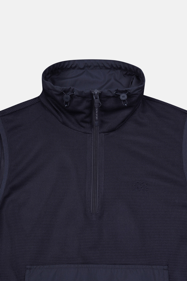 코오롱스포츠-의류 아우터-여성 메쉬 레귤러핏 스탠드넥 베스트