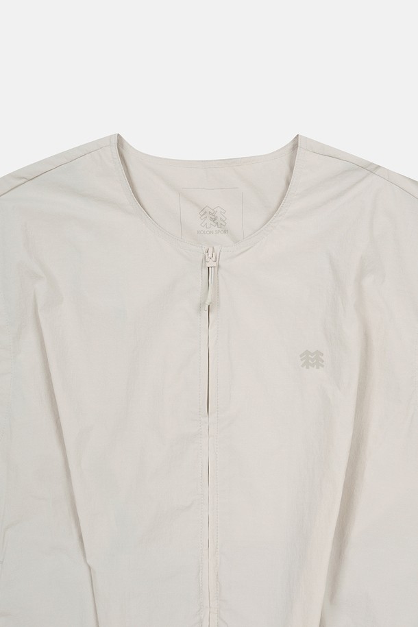 코오롱스포츠-의류 아우터-여성 데이팩 넥리스 크롭 베스트