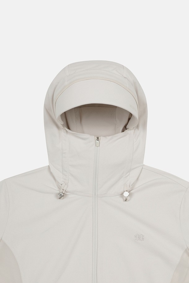 코오롱스포츠-의류 아우터-여성 솔라이트 UV 후드 풀집업 재킷