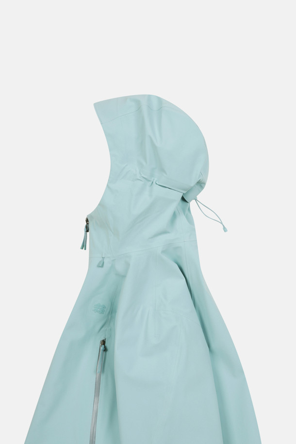 코오롱스포츠-의류 아우터-여성 에어로체이서 후드 방수 재킷