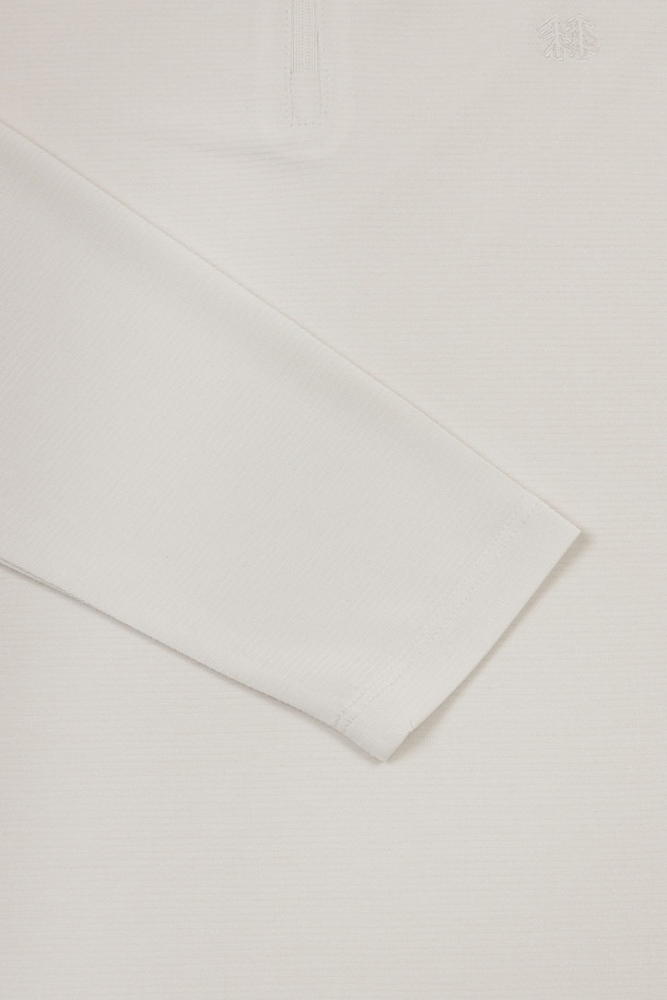 코오롱스포츠-의류 상의-여성 베이직 집업 긴팔 티셔츠