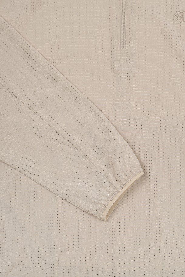 코오롱스포츠-컬렉션 백패킹-여성 에어도트 후드 긴팔 티셔츠