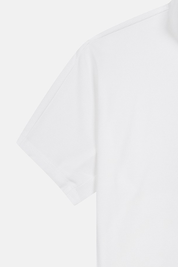 코오롱스포츠-의류 상의-여성 모스드라이 베이직 집업 반팔 티셔츠