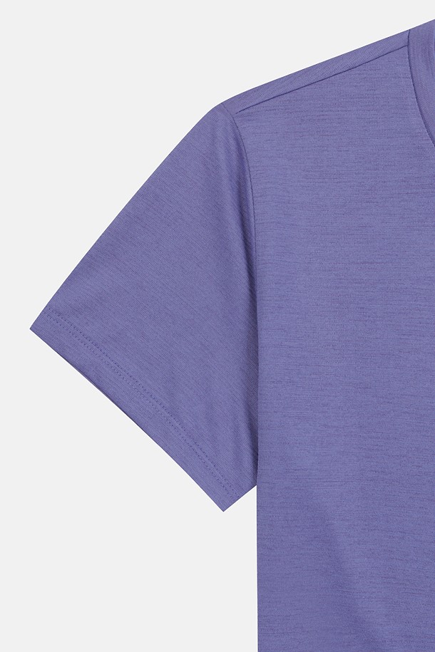 코오롱스포츠-의류 상의-여성 모스드라이 베이직 라운드넥 반팔 티셔츠