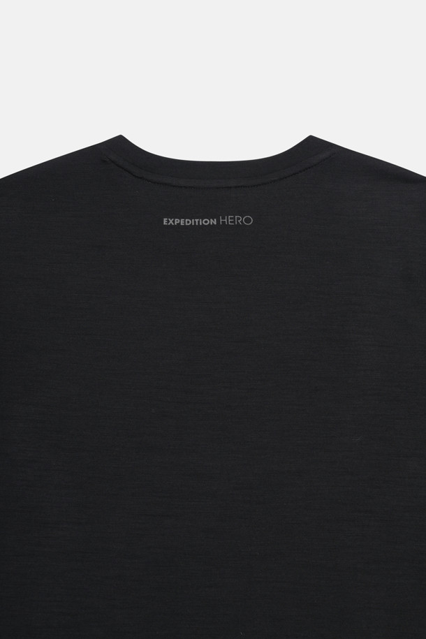 코오롱스포츠-의류 상의-HERO 여성 메리노울 반팔 ROUND-T