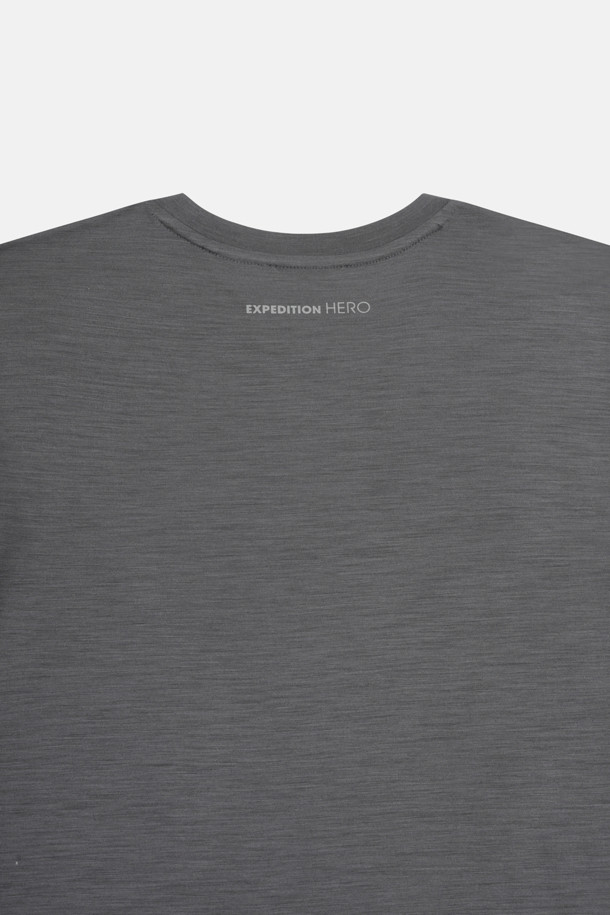 코오롱스포츠-의류 상의-HERO 여성 메리노울 반팔 ROUND-T