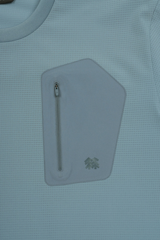 코오롱스포츠-의류 상의-남성 에어도트 라운드넥 반팔 티셔츠