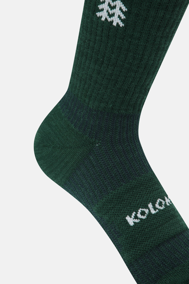 코오롱스포츠-용품 양말-남녀공용 하이킹 컴프레션 크루 삭스