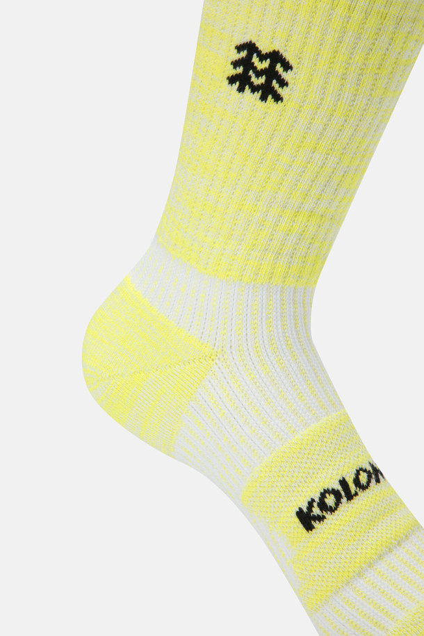 코오롱스포츠-용품 양말-남녀공용 하이킹 컴프레션 크루 삭스