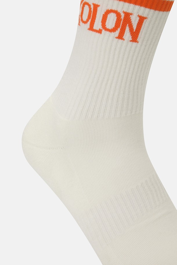 코오롱스포츠-용품 양말-남녀공용 레트로 크루 삭스