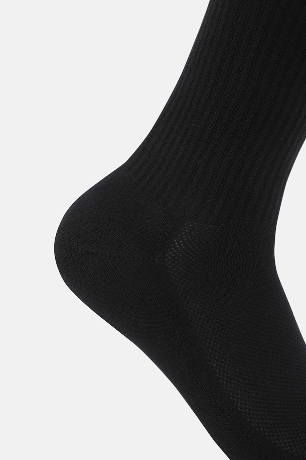 코오롱스포츠-용품 양말-[Seoul Exclusive] 남녀공용 자수 크루 삭스