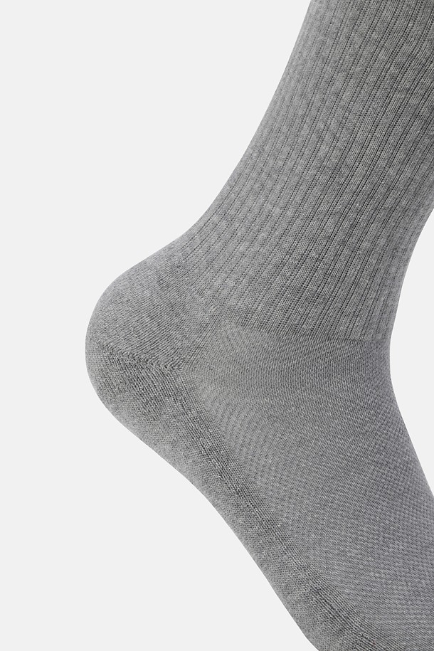 코오롱스포츠-용품 양말-[Seoul Exclusive] 남녀공용 자수 크루 삭스