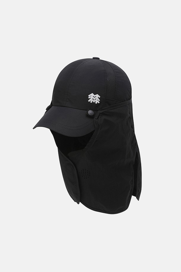 남녀공용 메쉬 경량 사하라캡_BLACK-a