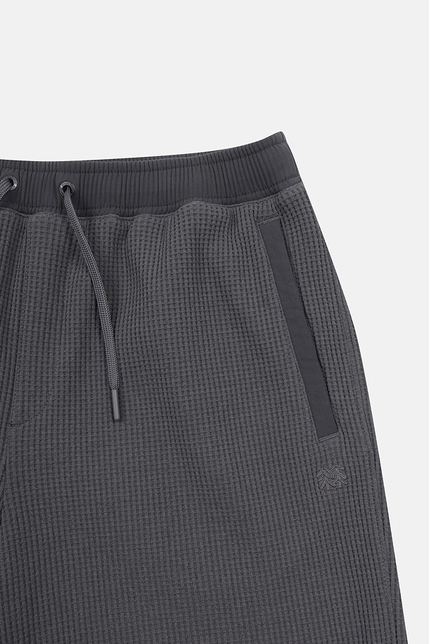 코오롱스포츠-의류 하의-남성 와플 6부 쇼츠 (SET-UP)