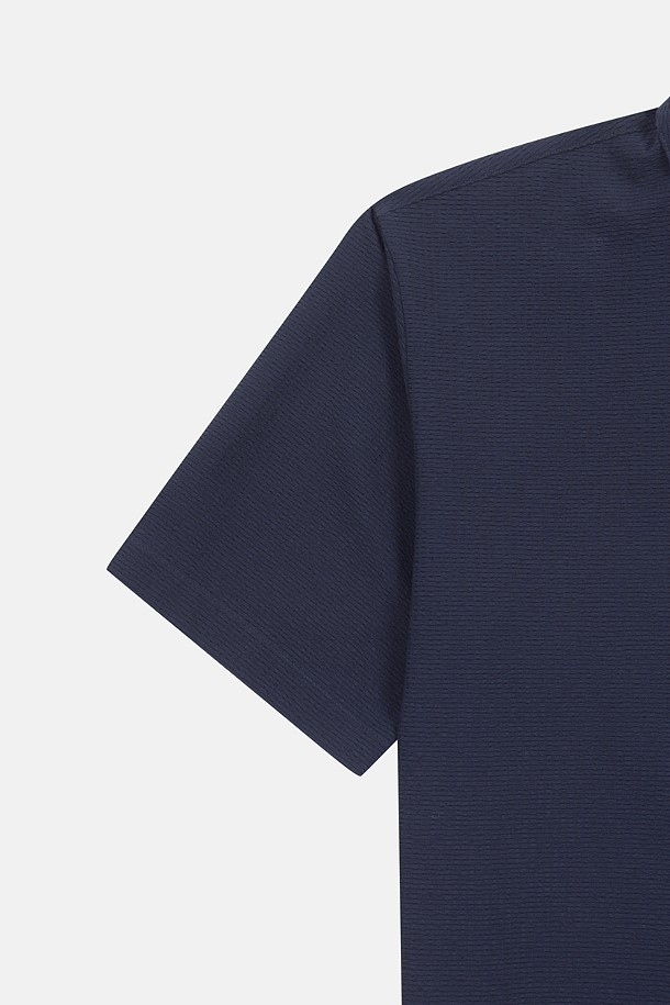 코오롱스포츠-의류 상의-남성 시어서커 폴로 반팔 티셔츠 (SET-UP)