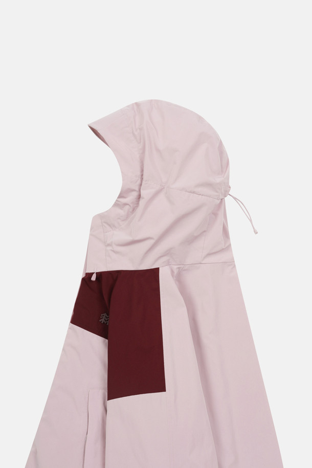 코오롱스포츠-의류 아우터-여성 크롭 컨트라스트 재킷