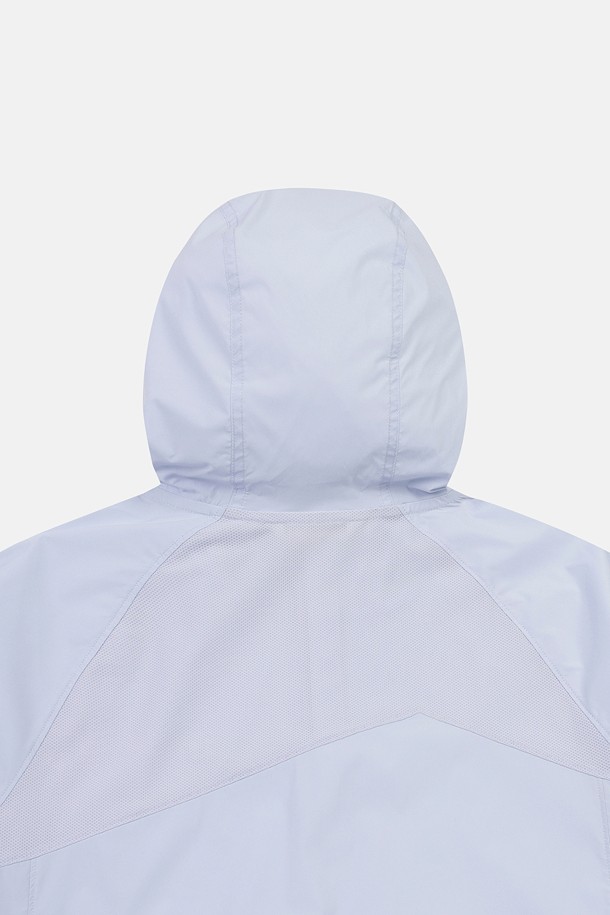 코오롱스포츠-의류 상의-여성 솔라이트 UV 하이브리드 반팔 아노락