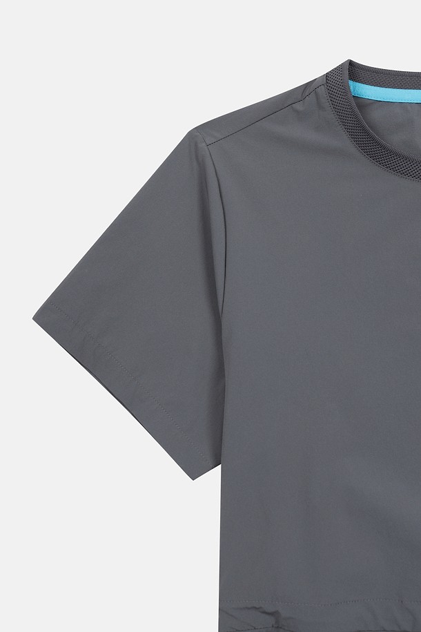 코오롱스포츠-의류 상의-여성 데이팩 라운드넥 반팔 원피스