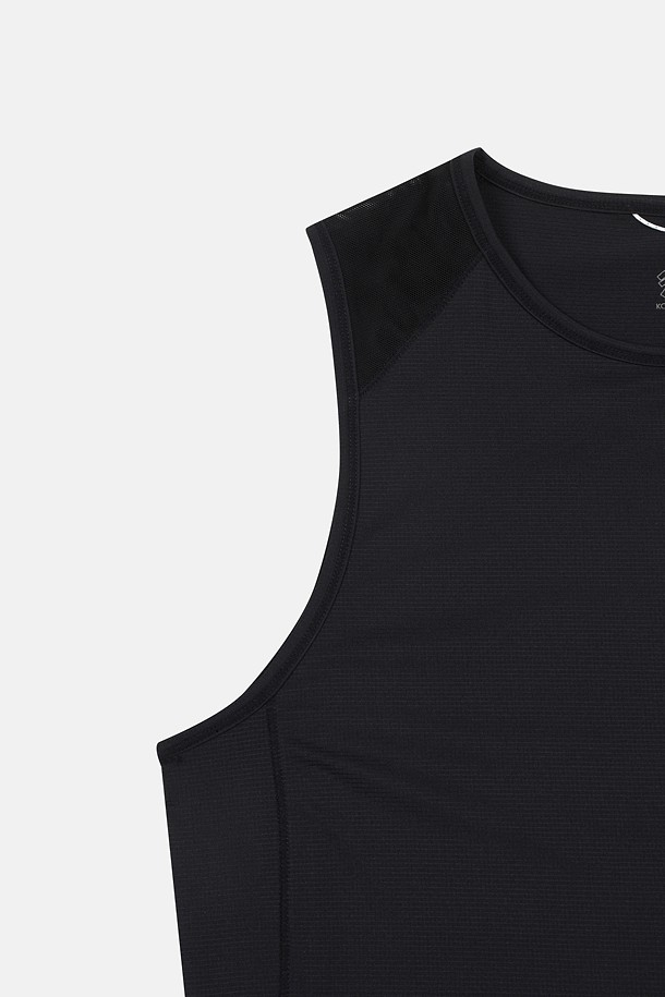 코오롱스포츠-의류 상의-[TRAIL] 여성 그래픽 라운드넥 슬리브리스