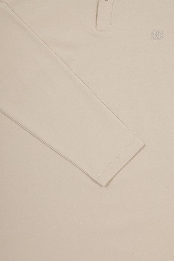 코오롱스포츠- -남성 베이직 긴팔 폴로 티셔츠