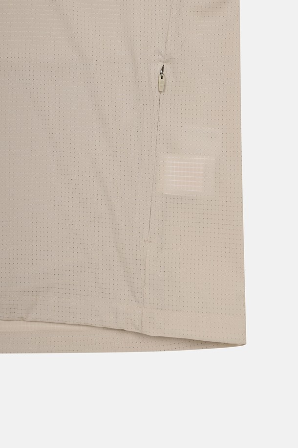 코오롱스포츠-컬렉션 백패킹-여성 에어도트 후드 긴팔 티셔츠