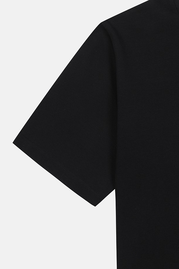 코오롱스포츠-의류 상의-여성 모스플렉스 소로나 크롭 그래픽 라운드넥 반팔 티셔츠