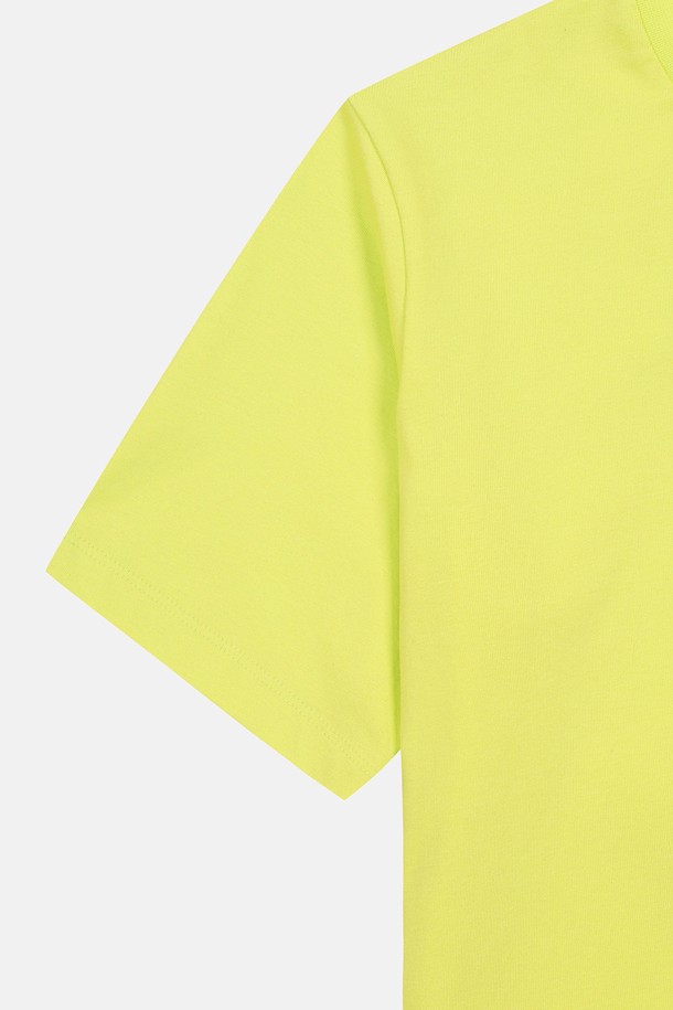 코오롱스포츠-의류 상의-여성 모스플렉스 소로나 크롭 그래픽 라운드넥 반팔 티셔츠