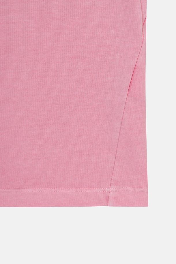 코오롱스포츠-의류 상의-[KS X ORUMM] 여성 피그먼트 다잉 슬리브리스 티셔츠