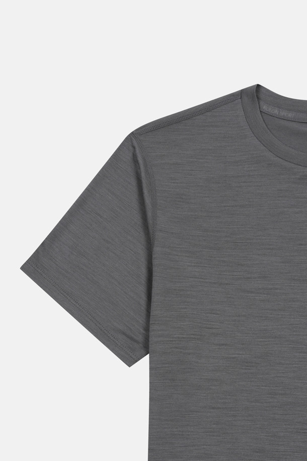 코오롱스포츠-의류 상의-HERO 여성 메리노울 반팔 ROUND-T