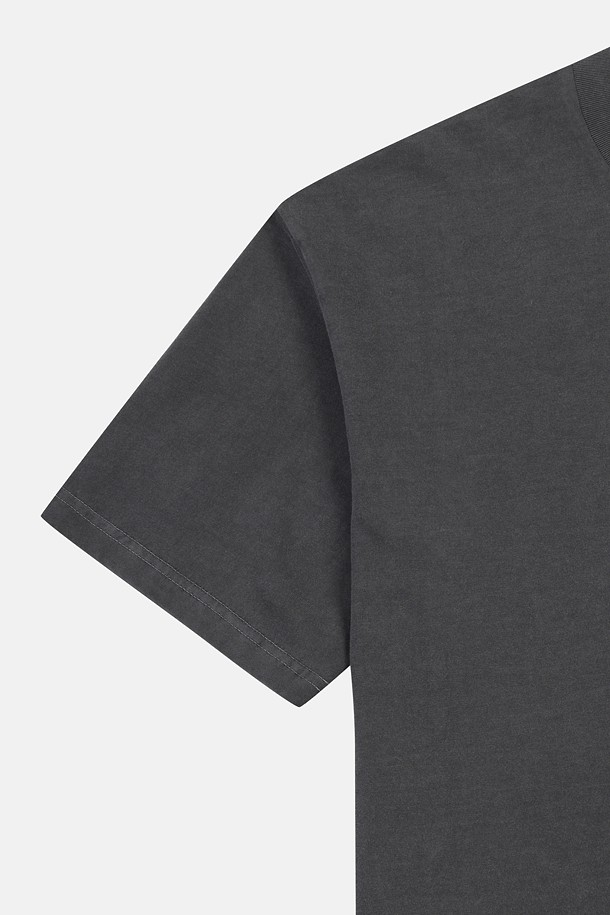 코오롱스포츠-의류 상의-[KS X ORUMM] 남녀공용 볼더링 피그먼트 홀더 반팔 티셔츠