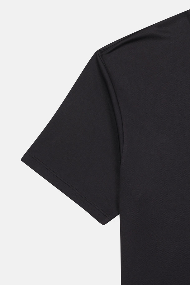 코오롱스포츠-의류 상의-HERO 남녀공용 폴라텍 그래픽 반팔 라운드 티셔츠