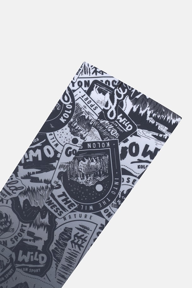 코오롱스포츠-용품 기타용품-남녀공용 모스드라이 심리스 프린트 팔토시