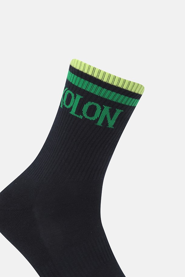 코오롱스포츠-용품 양말-남녀공용 레트로 크루 삭스