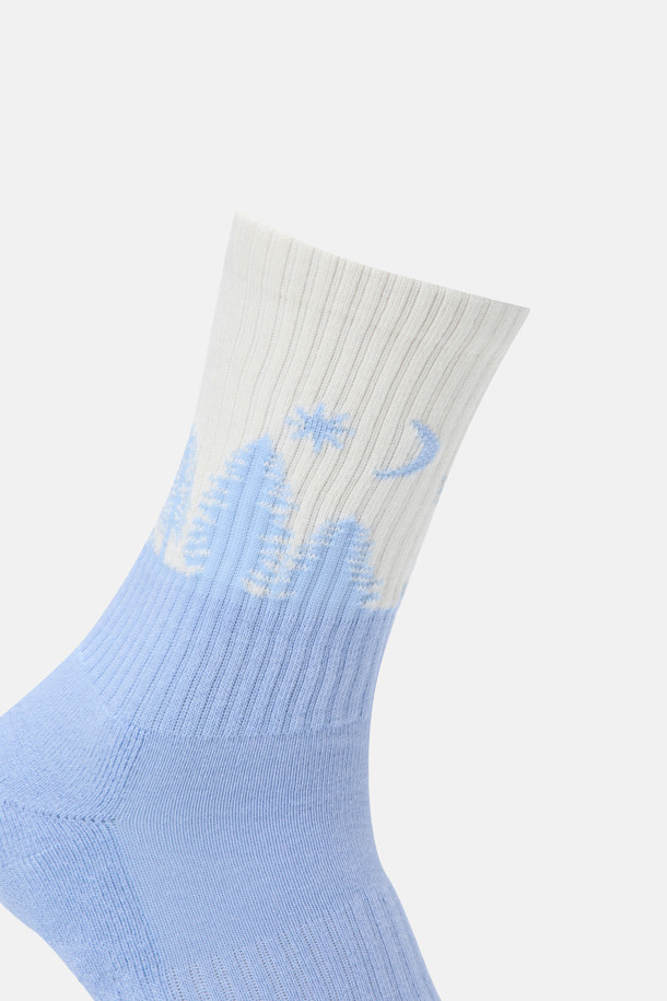 코오롱스포츠-용품 양말-남녀공용 문 나이트 크루 삭스