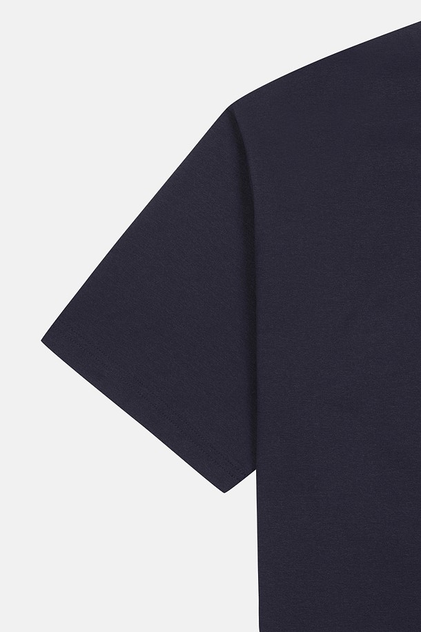 코오롱스포츠-의류 상의-남녀공용 소로나 그래픽 라운드넥 반팔 티셔츠