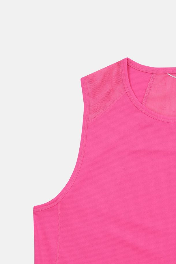 코오롱스포츠-의류 상의-[TRAIL] 여성 라운드넥 슬리브리스