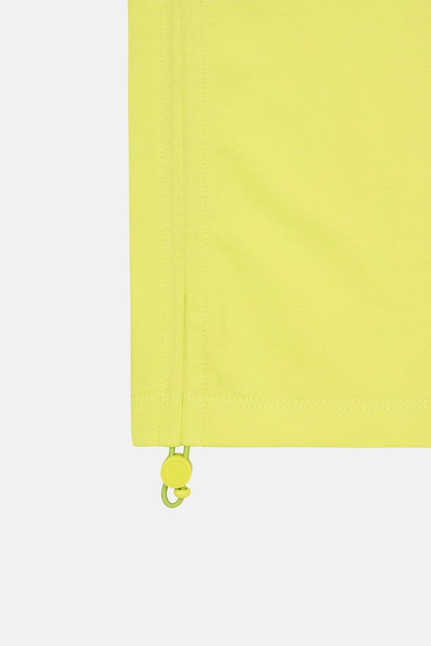 코오롱스포츠-의류 상의-여성 모스플렉스 소로나 크롭 그래픽 라운드넥 반팔 티셔츠