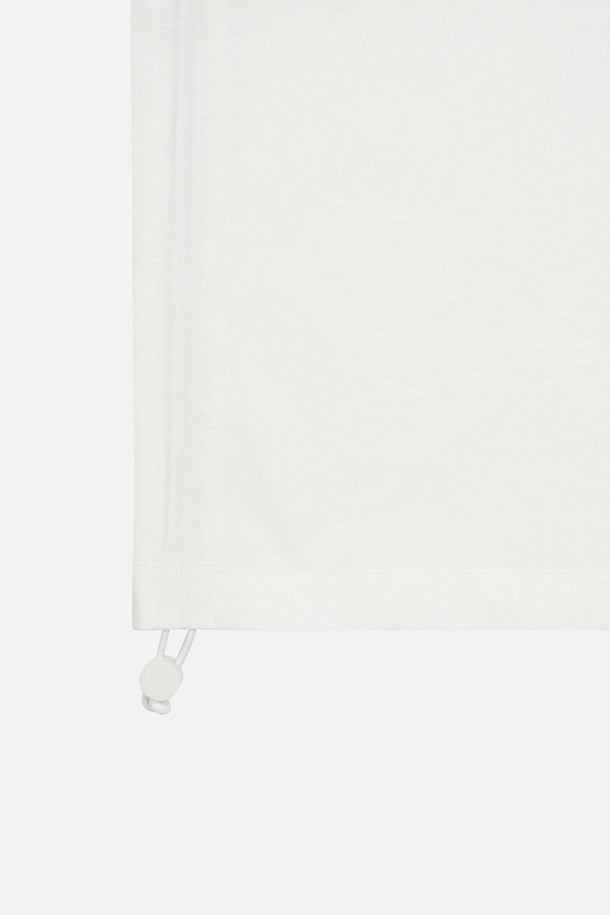 코오롱스포츠-의류 상의-여성 모스플렉스 소로나 크롭 그래픽 라운드넥 반팔 티셔츠