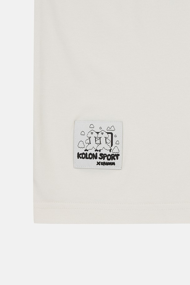 코오롱스포츠-의류 상의-[KS X ORUMM] 남녀공용 볼더링 와일드앤프리 반팔 티셔츠