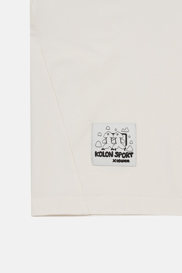 코오롱스포츠-의류 상의-[KS X ORUMM] 남녀공용 볼더링 와일드앤프리 스트럭처 티셔츠