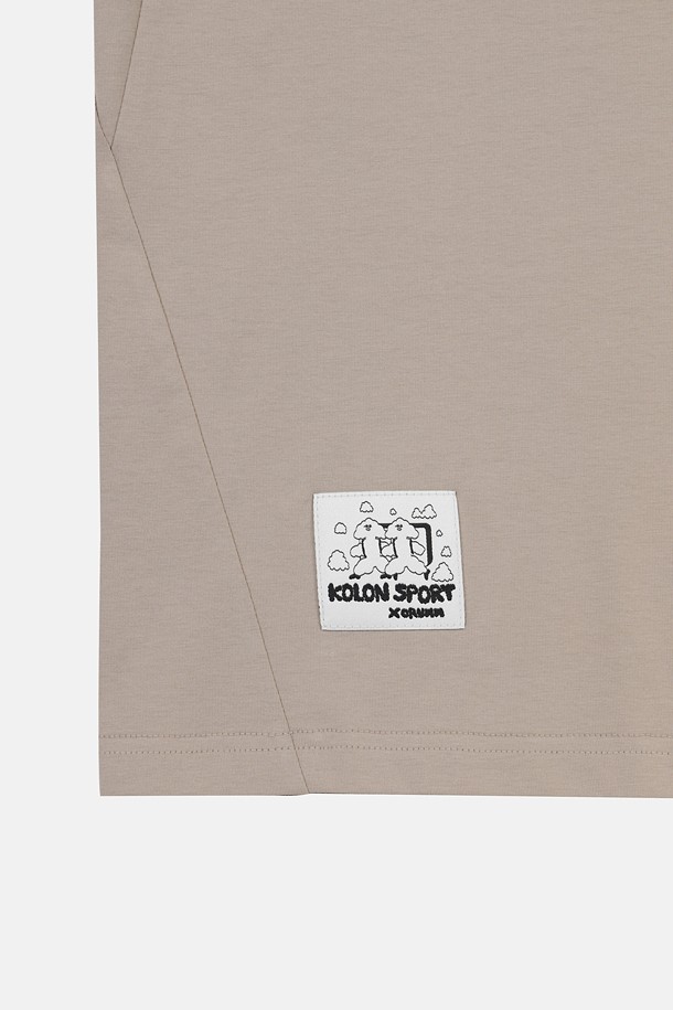 코오롱스포츠-의류 상의-[KS X ORUMM] 남녀공용 볼더링 와일드앤프리 스트럭처 티셔츠