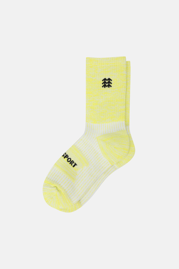 코오롱스포츠-용품 양말-남녀공용 하이킹 컴프레션 크루 삭스