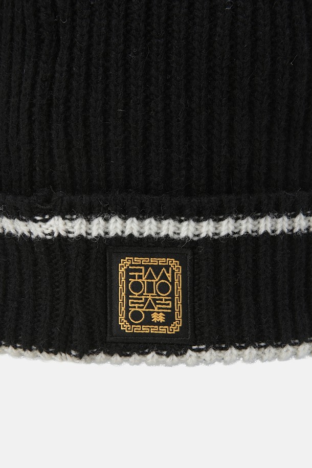 코오롱스포츠-용품 모자-[Seoul Exclusive] 남녀공용 자수 비니